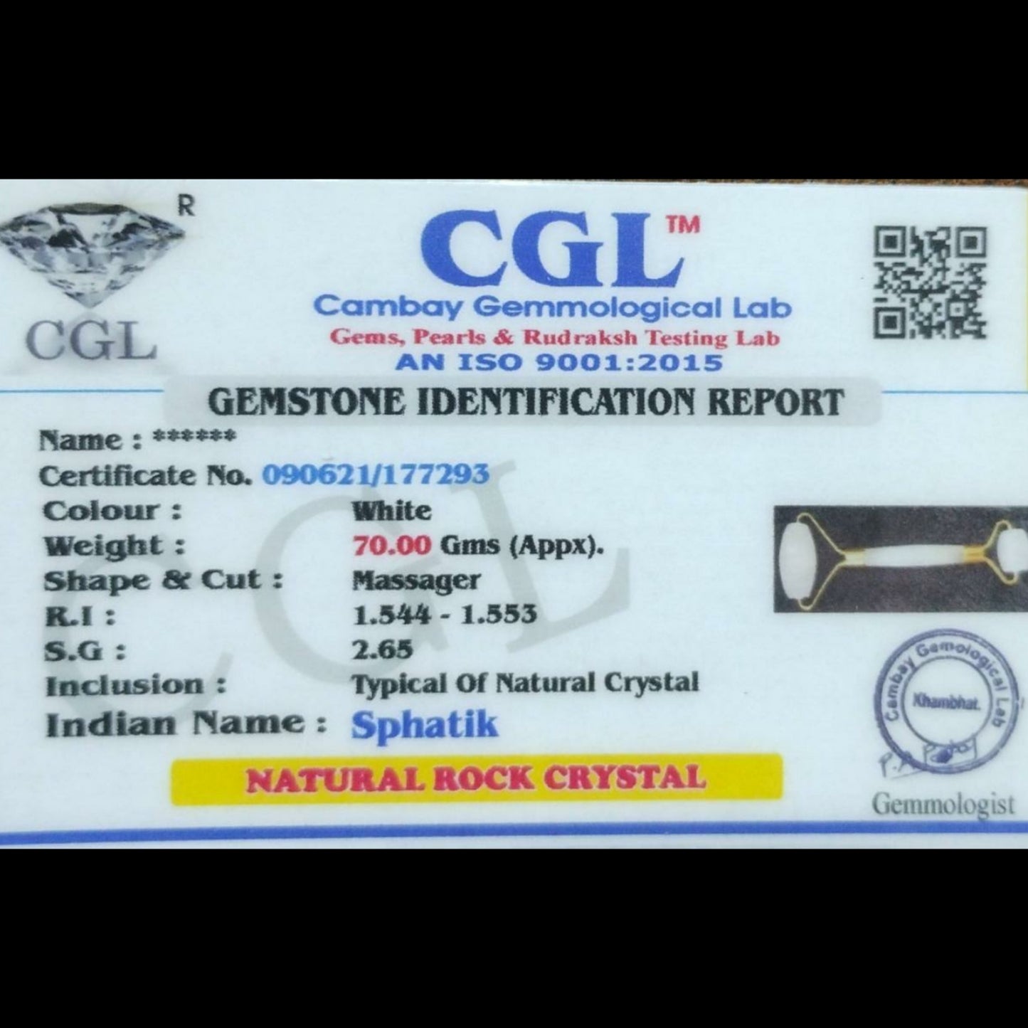 Original Crystal Face Roller