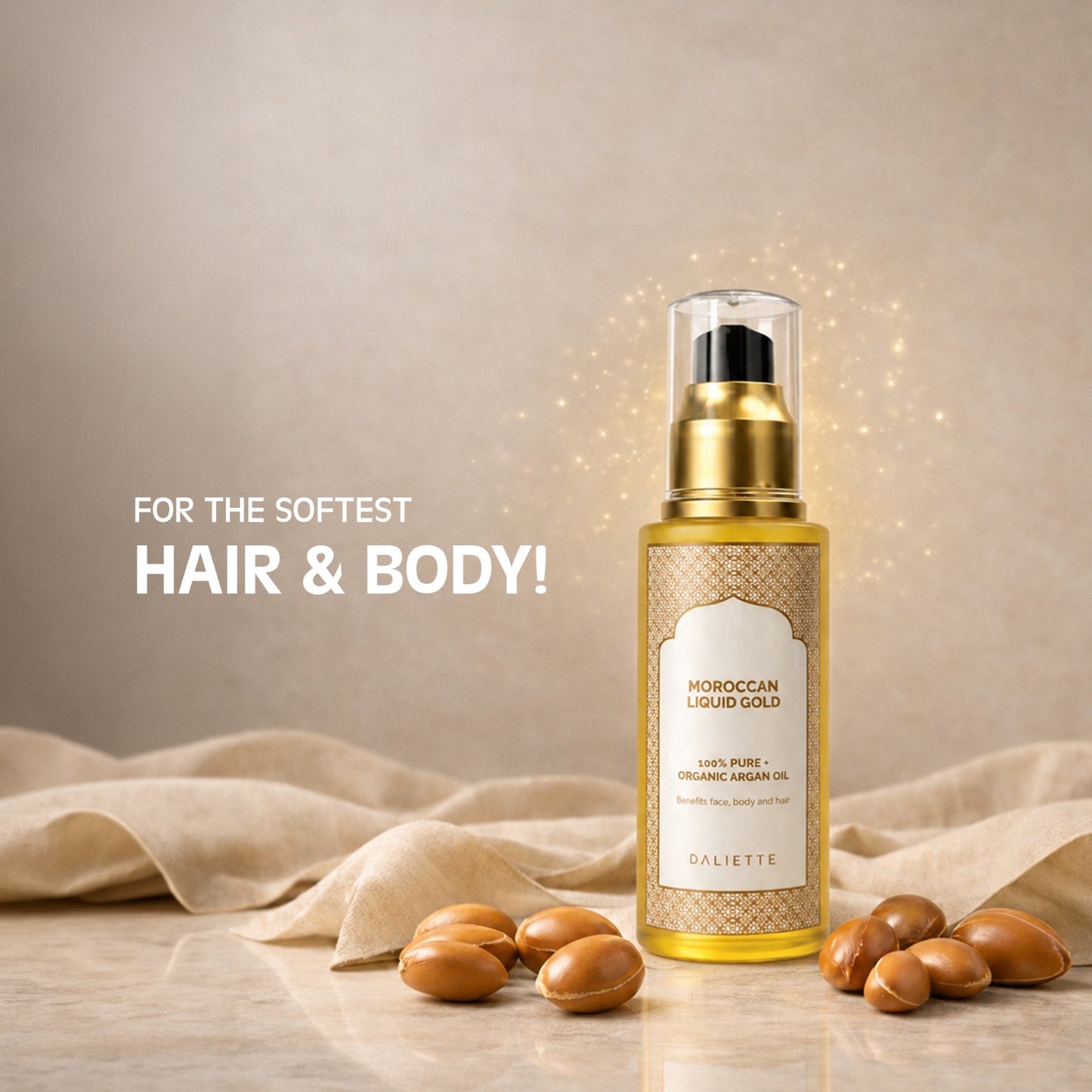 Moroccan Liquid Gold | Organic Argan Oil
