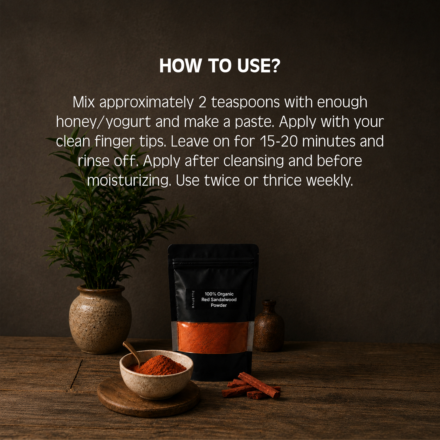 Red Sandalwood Powder