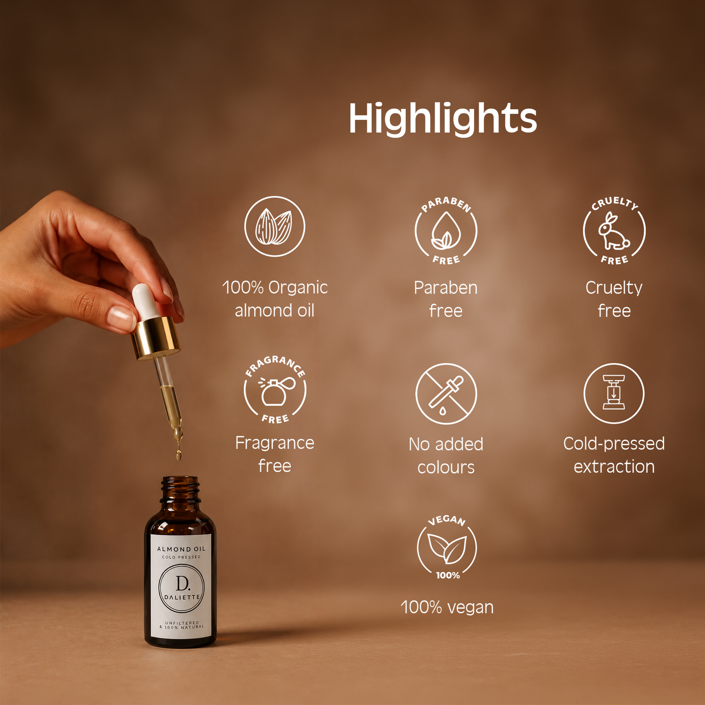 Almond oil | Cold-pressed