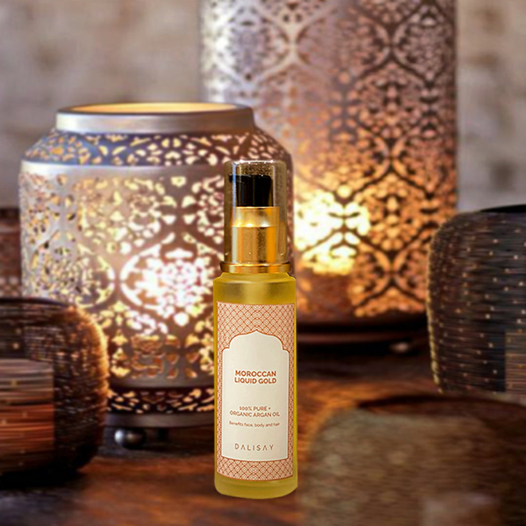 Moroccan Liquid Gold  Argan Oil – The Daliette Shop